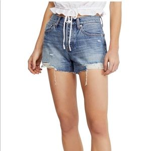 Free People Sofia Cutoff Denim Shorts
